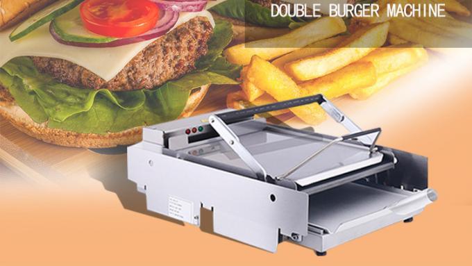 equipo de proceso de la panadería de la tostadora del bollo de hamburguesa 2.4kw con la base de la aleación de aluminio