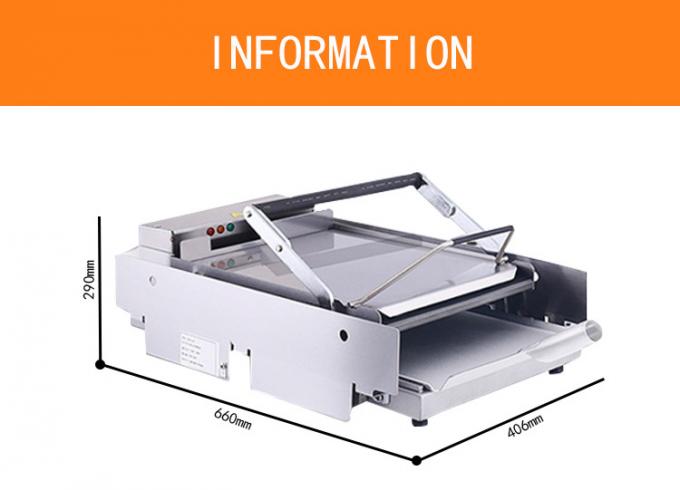 equipo de proceso de la panadería de la tostadora del bollo de hamburguesa 2.4kw con la base de la aleación de aluminio