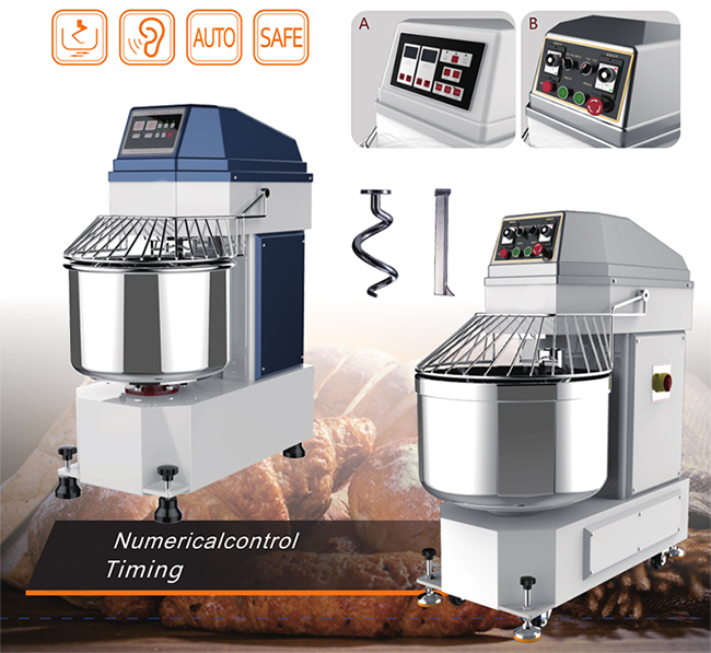 capacidad grande de velocidad única doble del mezclador de pasta 4.Bakery