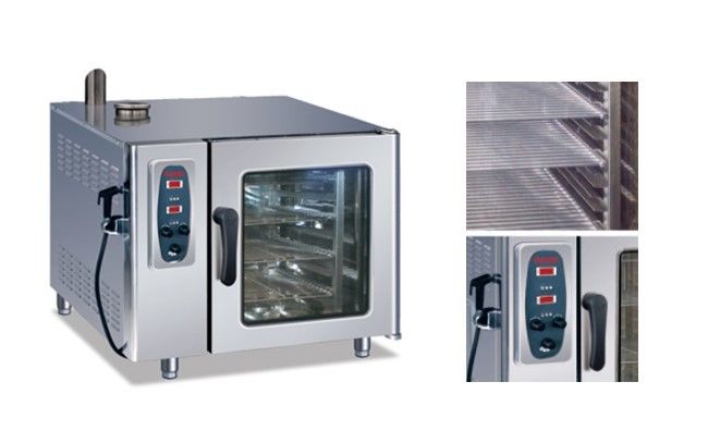 6 capas de la cocina comercial que cocina la velocidad que se calienta rápida fácil resistente de Cleaninng del equipo