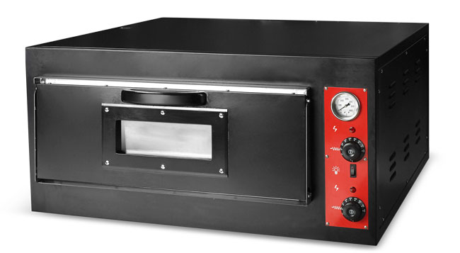 Fabricante comercial de la pizza de la cocina del horno 4.5KW de la pizza del pan de la cubierta eléctrica de la tostadora 1 para el restaurante
