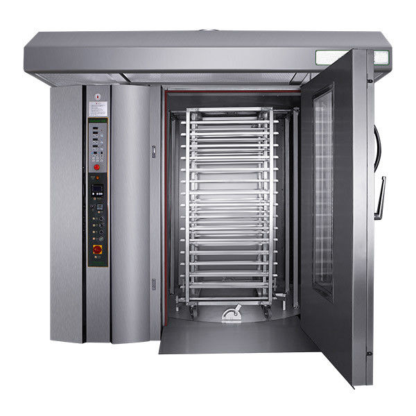 Emisión de extractor baja industrial giratoria de Oven Digital Timer 3500kg de la convección que cuece