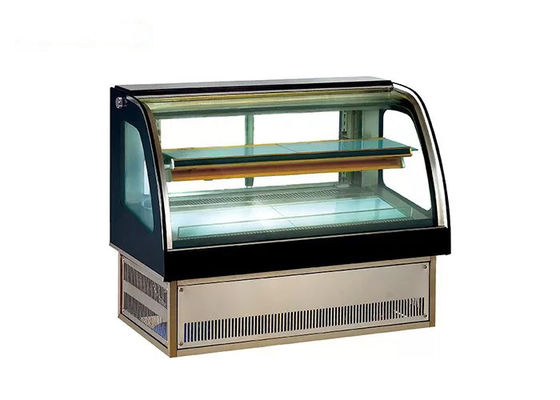 refrigerador de la exhibición de la torta 220V