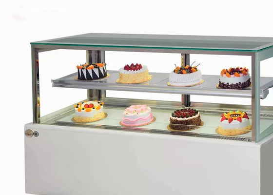 Refrigerador refrigerante de la exhibición de la torta de R134A