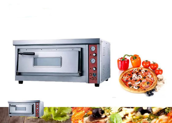 Horno tablero comercial de una sola capa de la pizza 60w de 1300m m