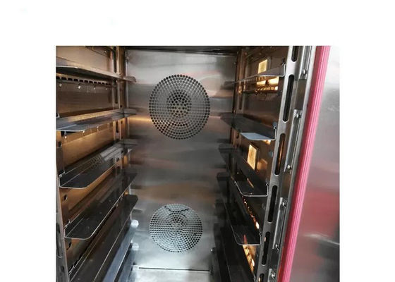 Horno de panadería industrial caliente de la circulación 14.6kw 1255m m del aire