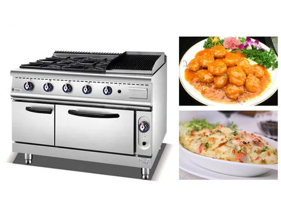 equipo de cocinar de acero inoxidable de 1200m m