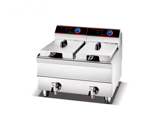 cocina comercial de 7kw 8L que cocina el equipo para los alimentos de preparación rápida