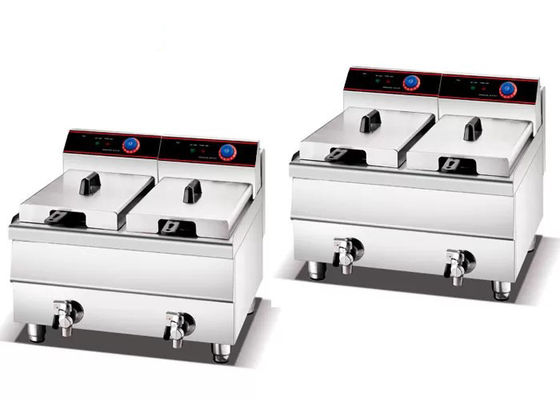 cocina comercial de 7kw 8L que cocina el equipo para los alimentos de preparación rápida