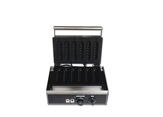 Fabricante de acero inoxidable de la galleta del perrito caliente 1.55Kw de 390m m