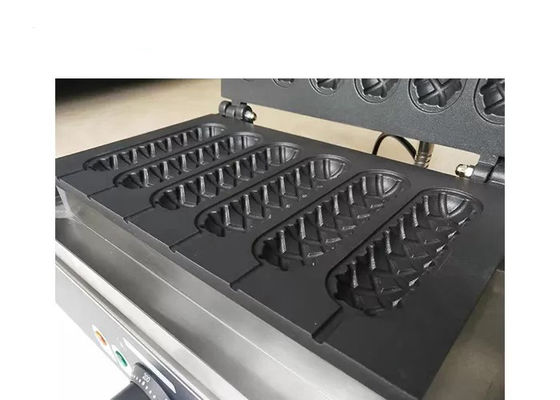 Fabricante de acero inoxidable de la galleta del perrito caliente 1.55Kw de 390m m