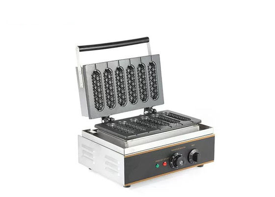 Fabricante de acero inoxidable de la galleta del perrito caliente 1.55Kw de 390m m